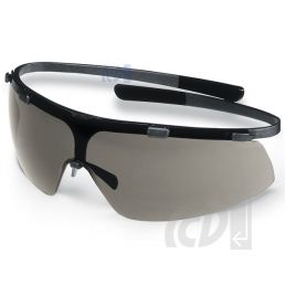 Okulary ochronne szare UVEX Super G (nr 9172.086) - oprawka szara