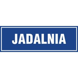 Znak "Jadalnia" PA013
