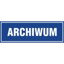 Znak "Archiwum" PA019