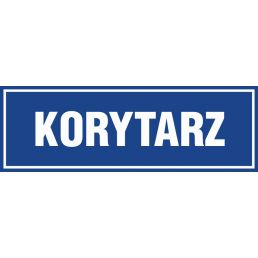 Znak "Korytarz" PA047