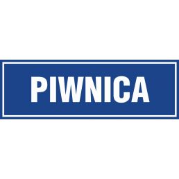 Znak "Piwnica" PA056
