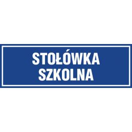 Znak "Stołówka szkolna" PA165