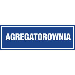 Znak "Agregatorownia" PA212