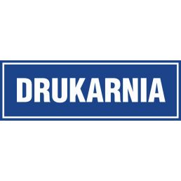 Znak "Drukarnia" PA216