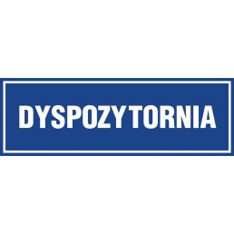 Znak "Dyspozytornia" PA218