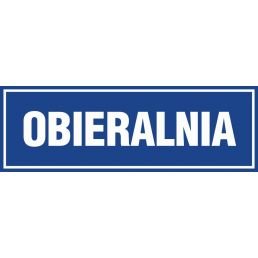 Znak "Obieralnia" PA269