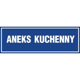 Znak "Aneks kuchenny" PA287