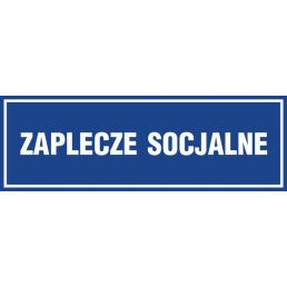 Znak "Zaplecze socjalne" PA294
