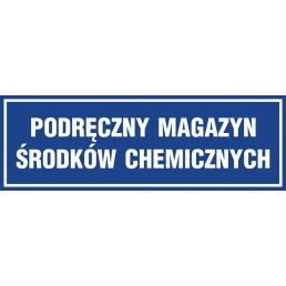 Znak "Podręczny magazyn środków chemicznych" PA378