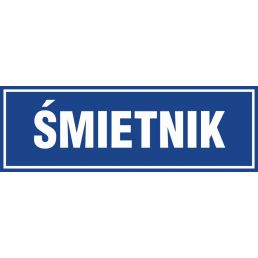 Znak "Śmietnik" PA386