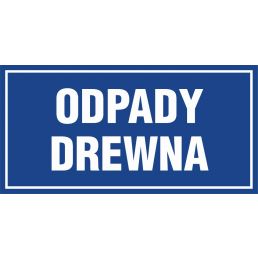 Znak "Odpady drewna" PA531