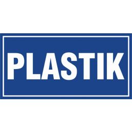 Znak "Plastik" PA560