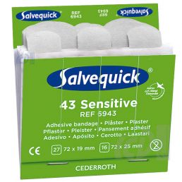 Plastry do skóry wrażliwej Salvequick Sensitive (REF-6943)