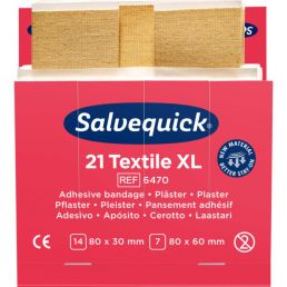 Plastry tekstylne duże Salvequick (REF-6470)