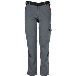 Spodnie PLANAM Highline - łupkowy/czarny/czerwony