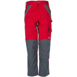Spodnie PLANAM Plaline - czerwony/łupkowy