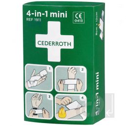 Zestaw opatrunkowy CEDERROTH 4-in-1 MINI (REF 1911)