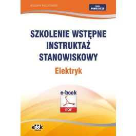 Ebook "Szkolenie Wstępne Instruktaż Stanowiskowy Operator Sprzętu ...