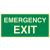 Znak "Emergency exit"