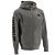 Bluza CAT - FULL ZIP HOODED - ciemnoszary