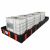 Wanna wychwytowa elastyczna pod 4 zbiorniki IBC 1000l EXFLO Standard  - 1746l