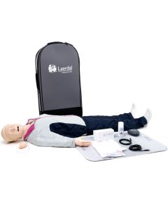 Fantom do nauki resuscytacji LAERDAL Resusci Anne QCPR Airway Head Full Body with Trolley Bag