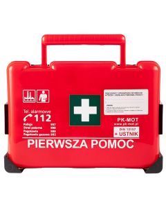 Apteczka zakładowa PK-MOT BD.2 NEW z wieszakiem - DIN 13157 PLUS