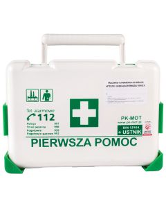 Apteczka zakładowa PK-MOT BD NEW z wieszakiem - DIN 13164 PLUS