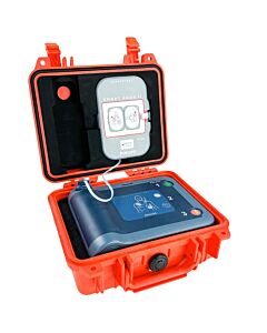 Defibrylator PHILIPS HeartStart FRx ze skrzynką PELI (M5066A-P)