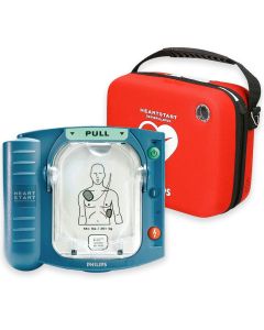 Defibrylator AED PHILIPS HeartStart HS1 z torbą standard