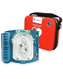 Defibrylator AED PHILIPS HeartStart HS1 z torbą slim