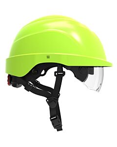 Hełm ochronny PROTEKT ATRA 20 elektroizolacyjny - zielony Hi-viz