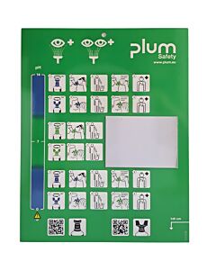 Piktogram PLUM - Instrukcja przemywania oczu