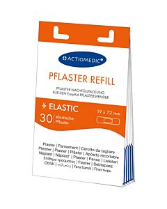 Plastry elastyczne Actiomedic 19 x 72 mm - bok