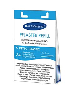 Plastry elastyczne ACTIOMEDIC DETECT ELASTIC 120 x 20 mm
