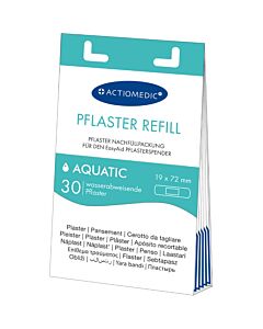 Plastry wodoodporne AQUATIC 19 x 72 mm ACTIOMEDIC - bok