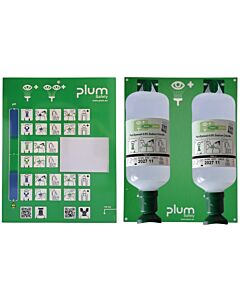 Stacja PLUM EYE WASH otwarta - 2 x 1000ml