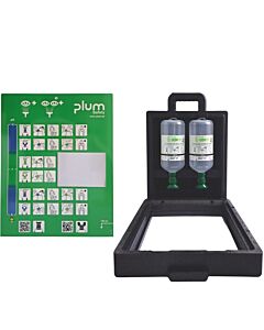 Stacja PLUM iBox 2 z płukankami - 2 x Eyewash 500 ml (nr 4922) 