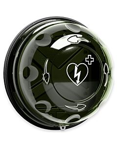 Szafka ROTAID wewnętrzna z alarmem - Solid Plus Transparent Green Alarm