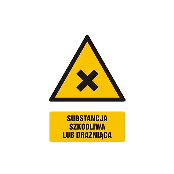Znak "Substancja szkodliwa lub drażniąca" GF026