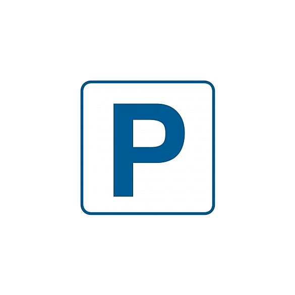 Piktogram RA074 - "Parking" - 15x15cm; folia