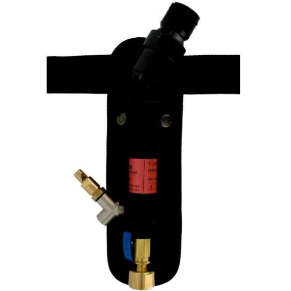 Aparat wężowy sprężonego powietrza Versaflo V-200E - regulator ogrzewania