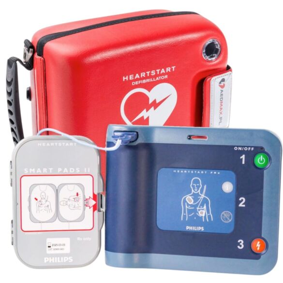 Defibrylator AED PHILIPS HeartStart FRx z torbą (861304)