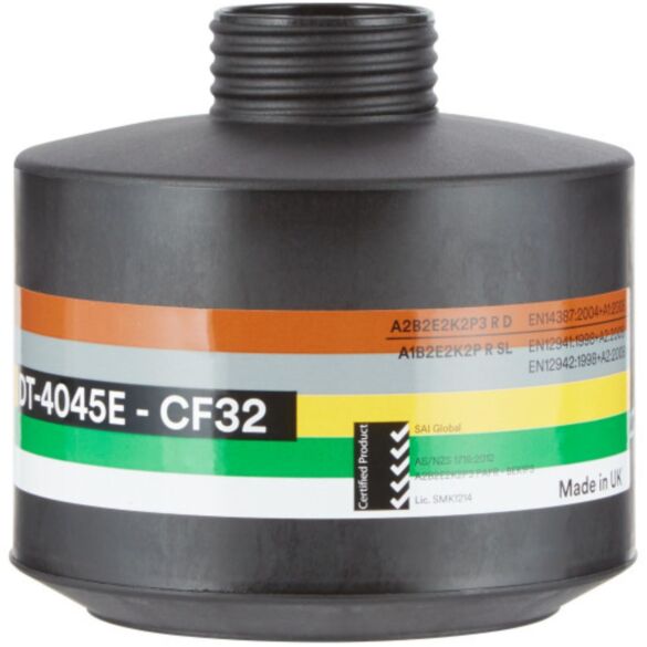 Filtropochłaniacz 3M DT 4045E z gwintem RD40 - A2B2E2K2P3