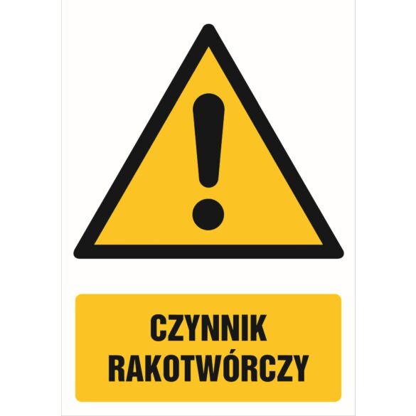 Znak ''Czynnik rakotwórczy'' GF004
