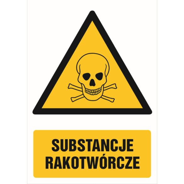 Znak "Substancje rakotwórcze" GF007