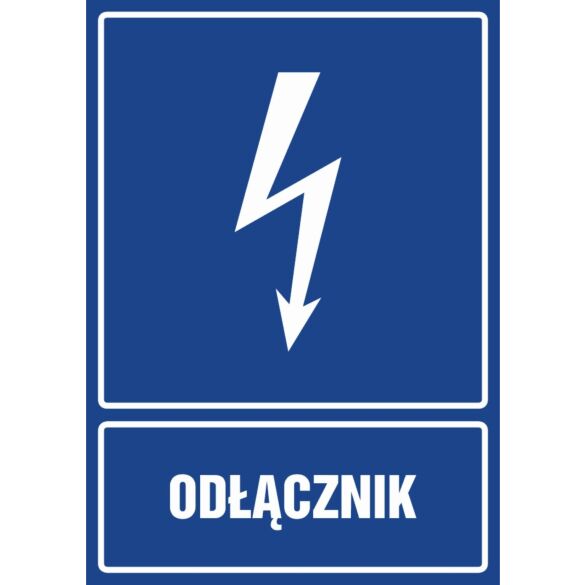 Znak "Odłącznik"