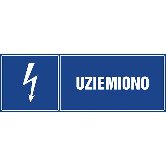 Znak "Uziemiono"