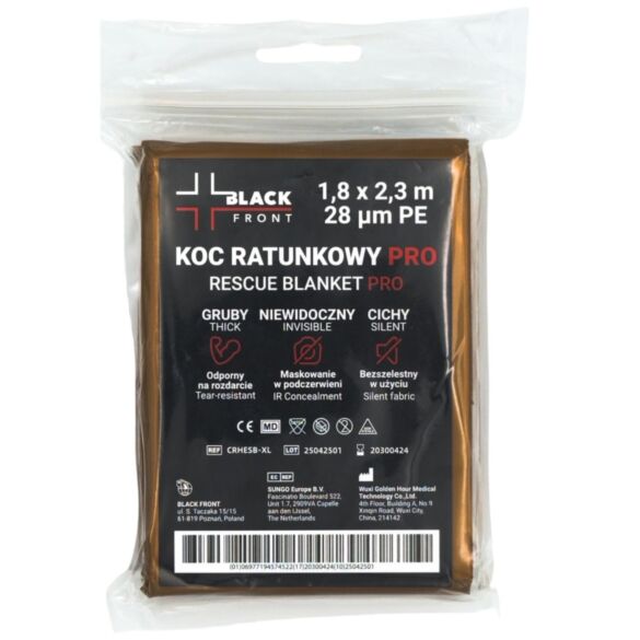 Koc ratunkowy Black Front PRO