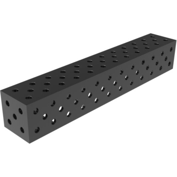 Kostka 1200x200x200 mm GPPH Pro do łączenia stołów spawalniczych